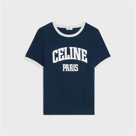 celine paris 70s t shirt|Celine cropped t shirt.